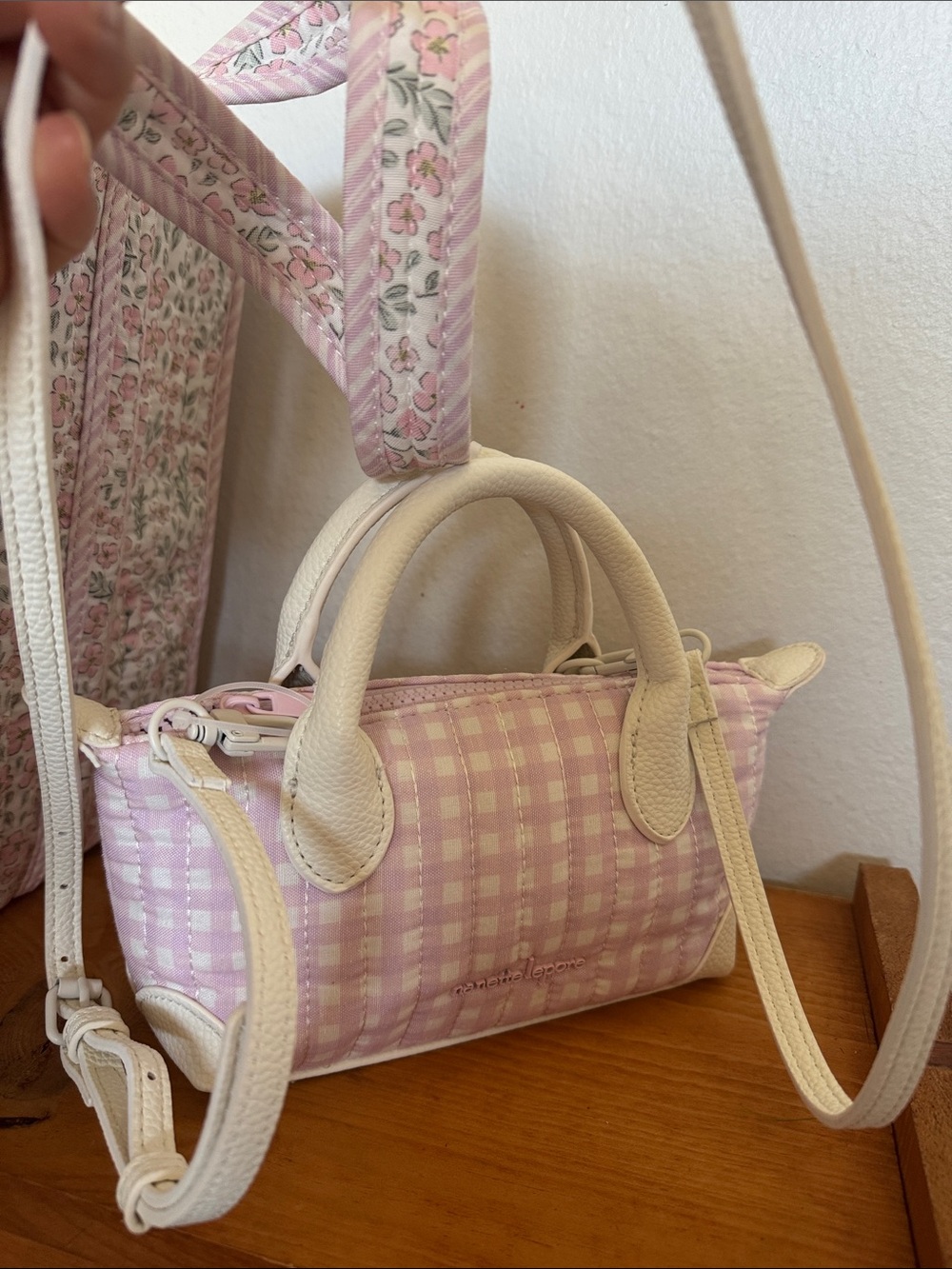 Nanette Lepore Pink Floral Tote Bag - Picture 8 of 10